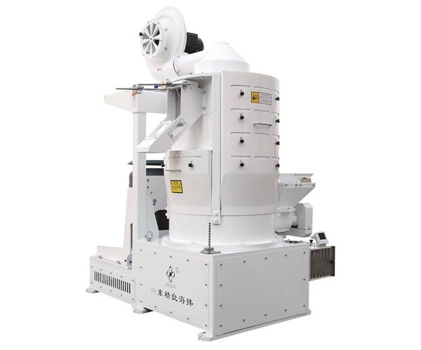 The stone removal process of the rice mill has three areas