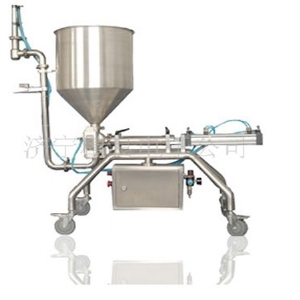 Particle slurry filling machine