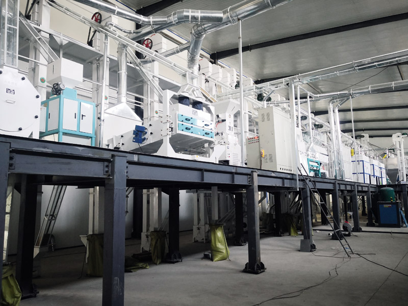 Heilongjiang Huaxia Dinghui Agriculture Baoqing and Wuchang two 80 ton production lines