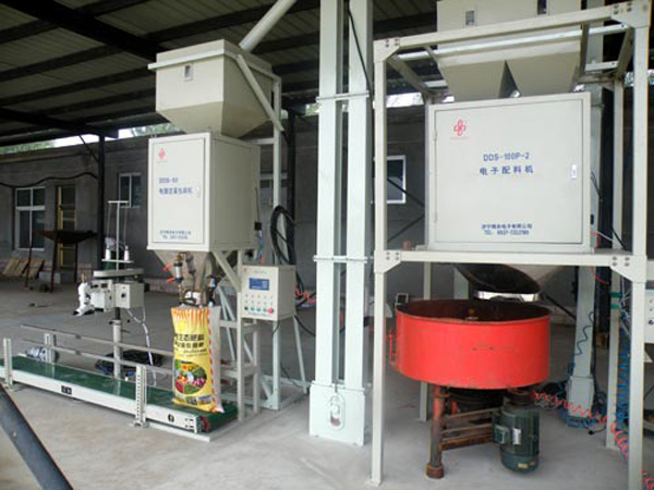 bb肥双配料生产线